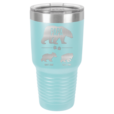 Papa Bear Tumbler Cup